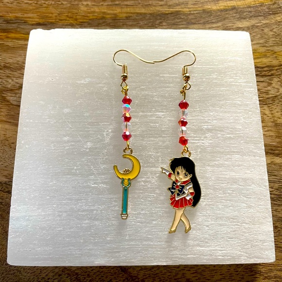 SailorMoon earrings (1 pair each order) - Picture 4 of 6